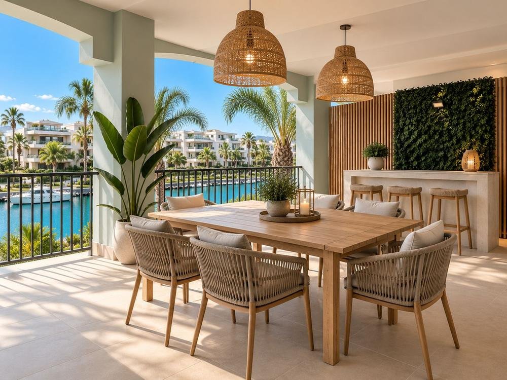 Frontline apartment with marina and sea views, photo 3