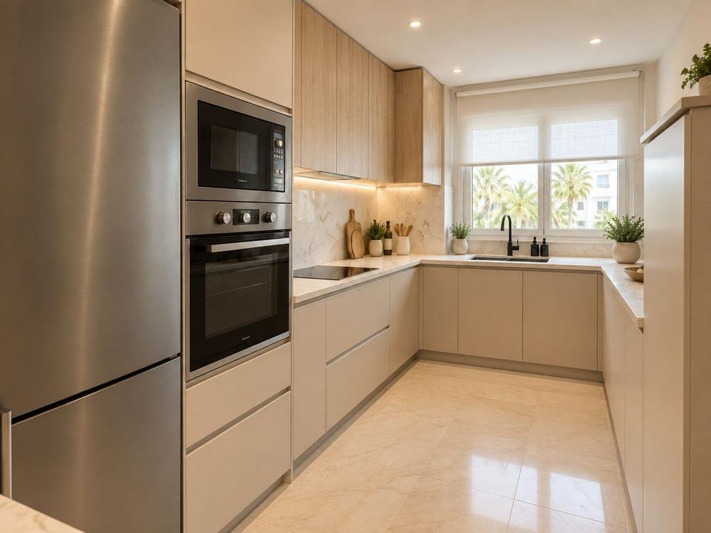 Frontline apartment with marina and sea views, photo 7